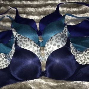 Victoria’s Secret Blue Bra Bundle size 34B